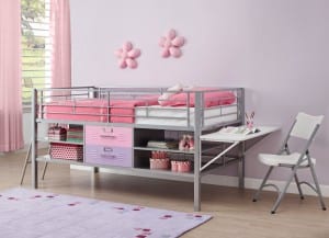 cheap loft beds with desk